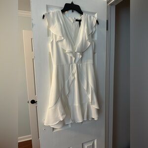 BCBG MAXAZRIA white dress